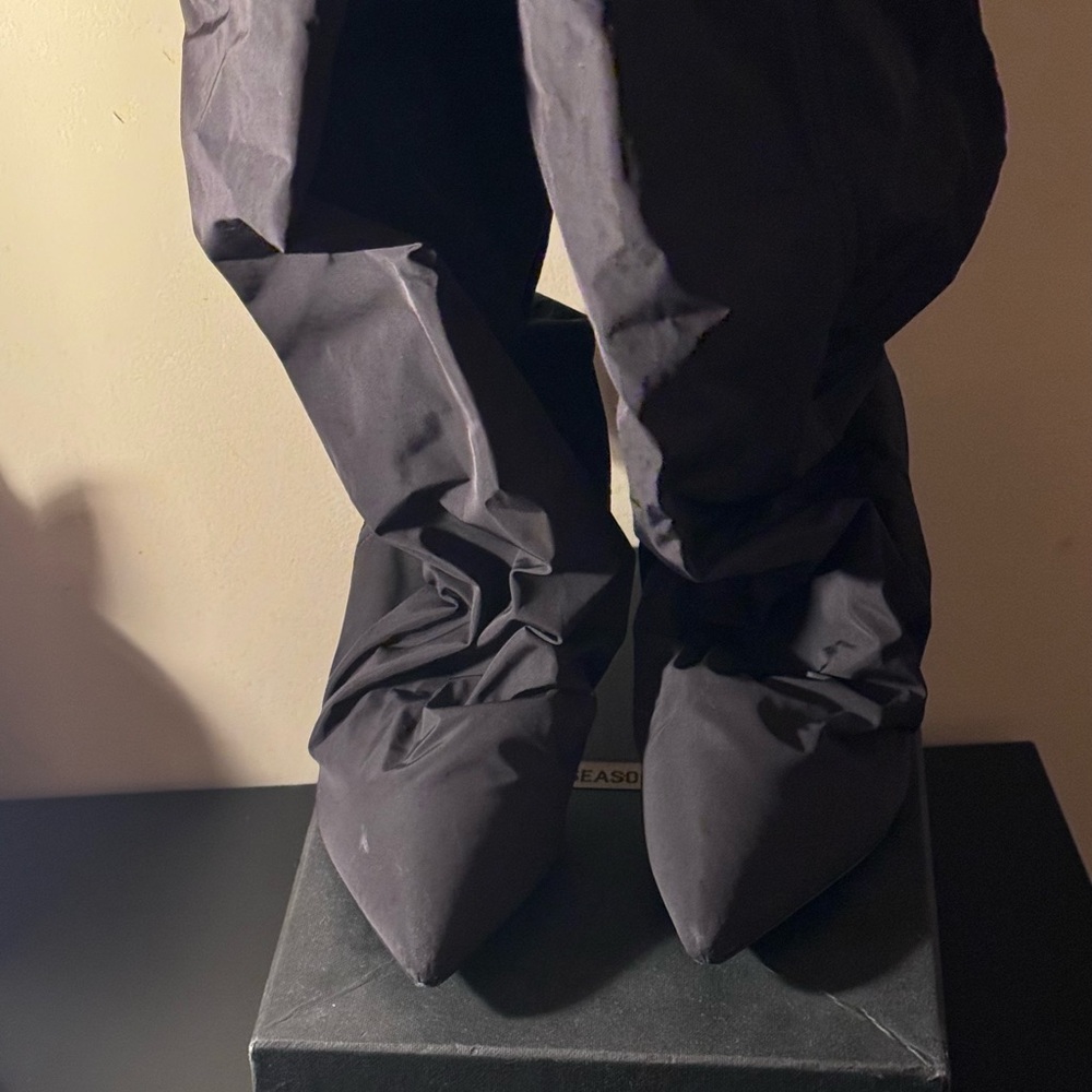 Yeezy Nylon Knee Boot